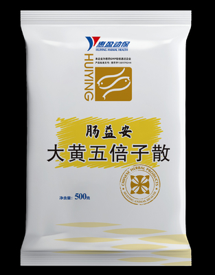大黄Gallnutは細菌のえらの腐敗皮の腐敗のための従来の超良い中国の草の獣医学を粉にする